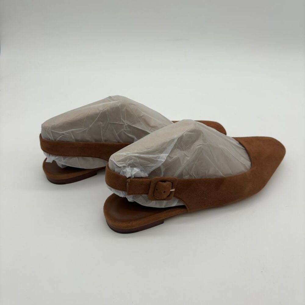 Vince Sling Suede Flat in Multicolor - Picture 3 of 5